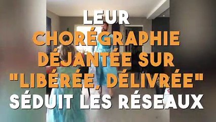 Un père et sa fille séduisent les réseaux avec leur chorégraphie sur "Libérée, Délivrée" !