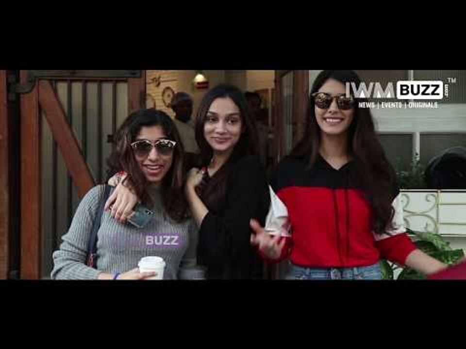 Alfia Jafry and Warina Hussain Spotted At Fables Juhu
