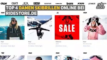 Top 4 Damen Skibrillen online bei Ridestore