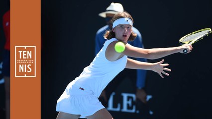 Open d'Australie 2019 : Manon Léonard s'arrête là