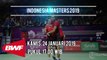 Jadwal Live Indonesia Masters 2019, Dukung Minions Melaju Ke Perempat Final