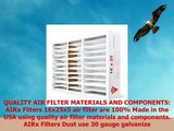 AIRx Filters Dust 16x25x5 Air Filter MERV 8 Replacement for Lennox X0583 X 6670 X6672