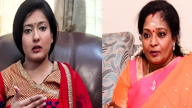 தமிழிசை பற்றி காயத்ரி ரகுராம் டிவீட்- வீடியோ