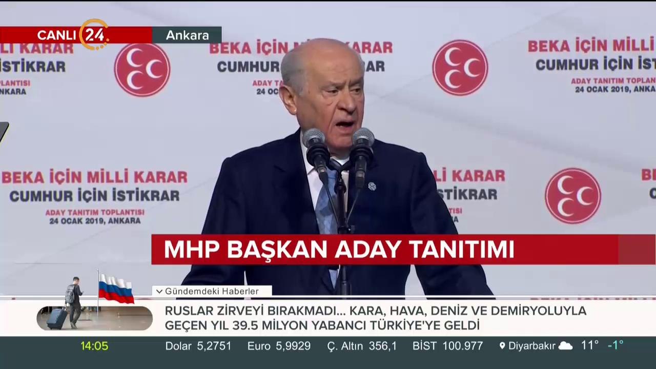 Devlet Bahçeli konuşuyor