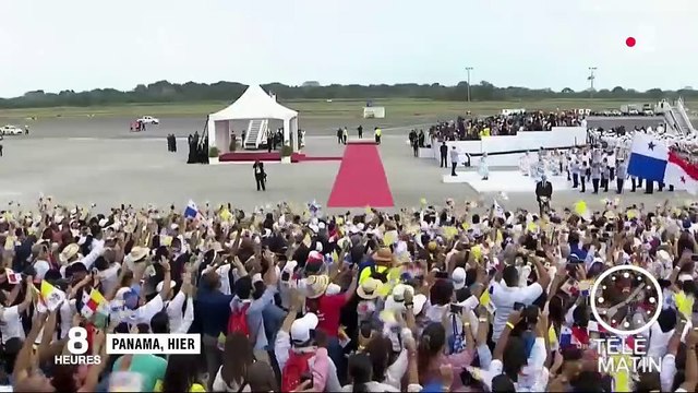 Journées mondiales de la jeunesse : le pape François en visite au Panama