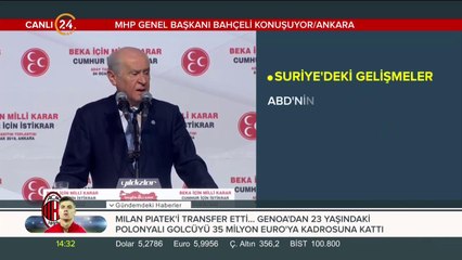 Bahçeli Türk-Kürt ayrımı yapanlara Alparslan Türkeş'in sözleriyle