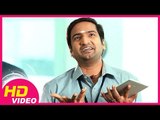Raja Rani | Tamil Movie | Scenes | Clips | Comedy | Songs | Santhanam and Arya in office