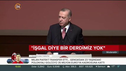 "İşgal diye bir derdimiz yok"