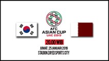 Jadwal Pertandingan  Piala Asia 2019, Korea Selatan Vs Qatar, Jumat Pukul 20.00 WIB
