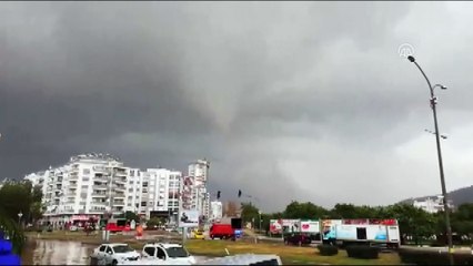 Kumluca'da hortum oluştu - ANTALYA