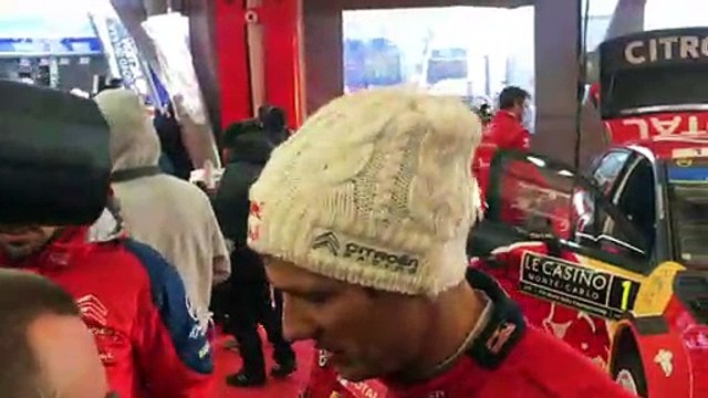 Rallye Monte-Carlo : Sébastien Ogier en préparation avant la course