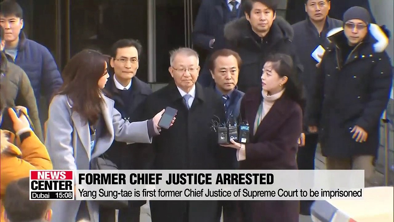 Ex-top court chief justice Yang Sung-tae imprisoned