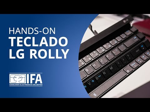 LG Rolly: teclado dobrável Bluetooth ganha ar “profissional [Hands-on | IFA 2015]