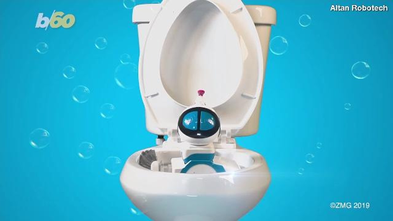 Move Over Roomba, Here Comes The Toilet Cleaning Robot