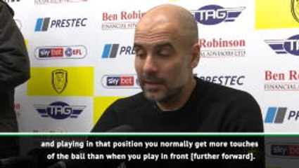 De Bruyne on his way back - Guardiola