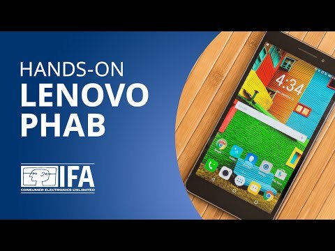 É um tablet? É um smartphone? Não, é o Lenovo PHAB! [Hands-on | IFA 2015]