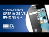 Xperia Z5 VS iPhone 6 Plus [Comparativo | IFA 2015]