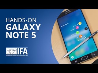 Galaxy Note 5: brincamos com o phablet [Hands-on | IFA 2015]