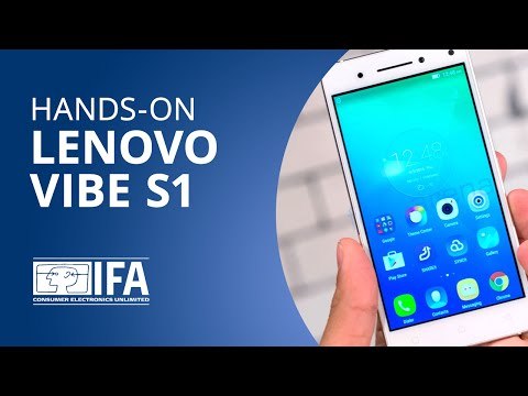 Lenovo Vibe S1: smartphone traz DUAS câmeras frontais para selfies [Hands-on | IFA 2015]