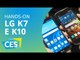 K7 e K10: os novos smartphones intermediários da LG [Hands-on | CES 2016]