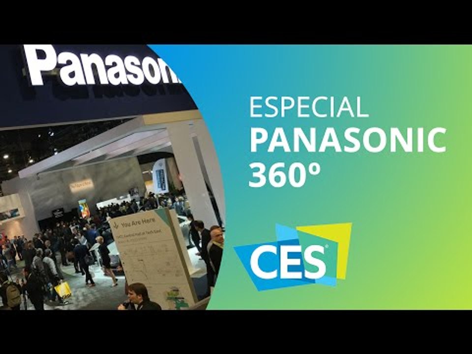 O stand da Panasonic [360º | CES 2016]