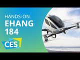 EHANG 184: um drone que transporta pessoas [Hands-on | CES 2016]