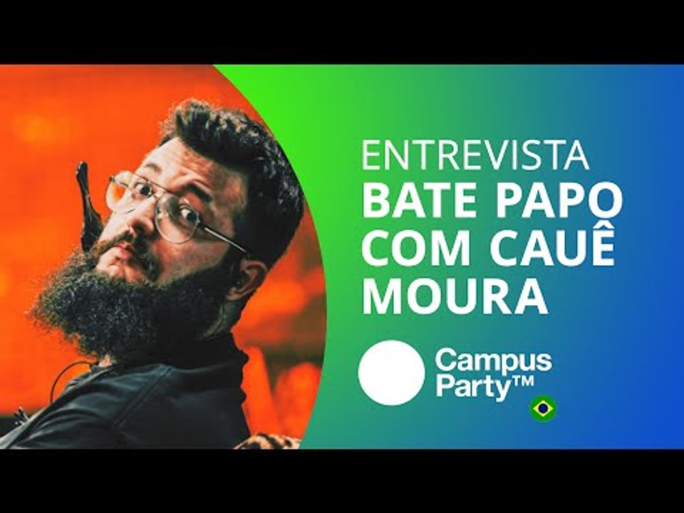 Cauê Moura: "Viver de Adsense? Só se for Youtuber de Minecraft" [CT Entrevista | Campus Party 2016]