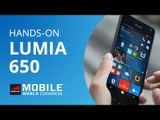 Lumia 650: o Windows Phone básico com acabamento premium [Hands-on | MWC 2016]