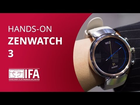 ASUS Zenwatch 3 [Hands-on IFA 2016]