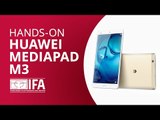 Huawei MediaPad M3: redefinindo o áudio nos tablets [Hands-on IFA 2016]