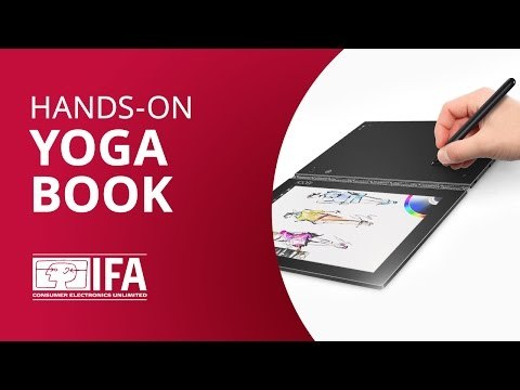 Lenovo Yoga Book, o laptop sem teclado [Hands-on IFA 2016]