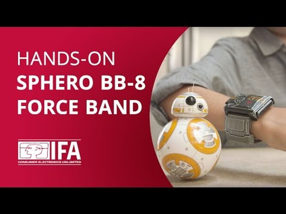 Testamos a BB-8 Force Band! [Hands-on IFA 2016]
