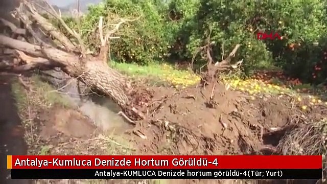 Antalya-Kumluca Denizde Hortum Görüldü-4