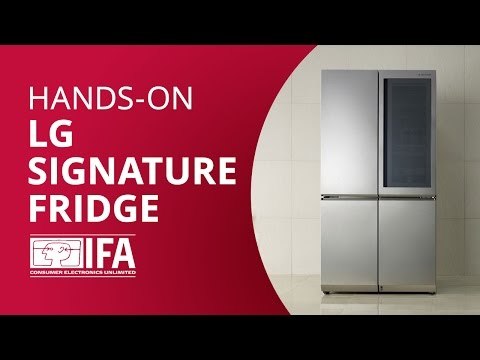 LG Smart Instaview: a geladeira inteligente da sul-coreana [Hands-on IFA 2016]