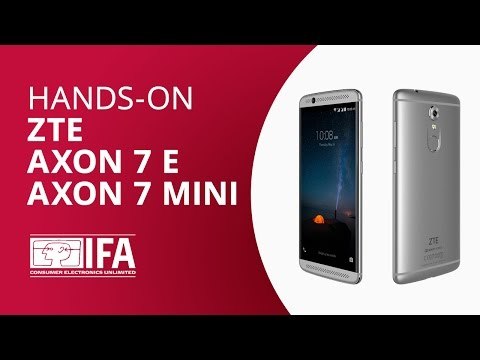 Axon 7 e Axon 7 Mini, os tops de linha baratos da ZTE [Hands-on IFA 2017]