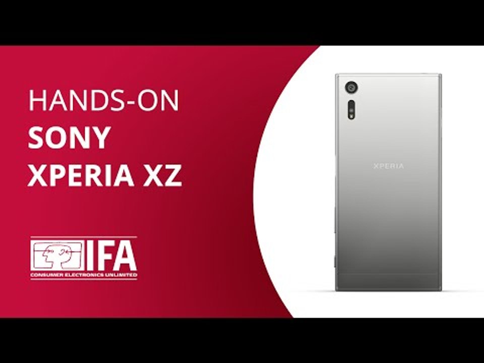 Xperia XZ: conheça o novo top de linha da Sony [Hands-on IFA 2016]