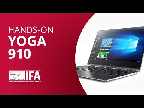 Lenovo Yoga 910, a evolução do laptop 2 em 1 [Hands-on IFA 2016]