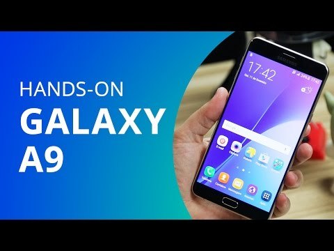 Samsung Galaxy A9 [Unboxing / Hands-on]