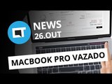 MacBook Pro vazado; Leitor de digitais no Galaxy S8; 