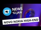Novo Nokia 8 Supreme, smartphone dobrável da Samsung, filmes da Apple e   [CTNews]