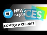 Novidades CES 2017; sites pornográficos vetados no Brasil e   [CTNews]