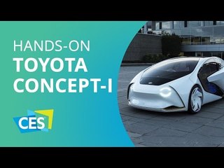 Toyota apresenta o Concept-i,  carro que quer ser "seu melhor amigo" [CES 2017]