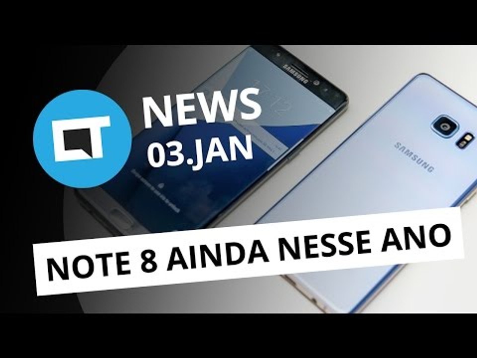 Note 8 pode ser lançado ainda este ano; notebooks gamers Lenovo e + [CTNews]