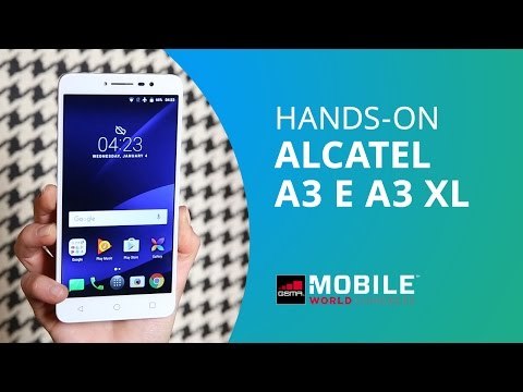 Alcatel A3: o básico para selfies [Hands-on MWC 2017]