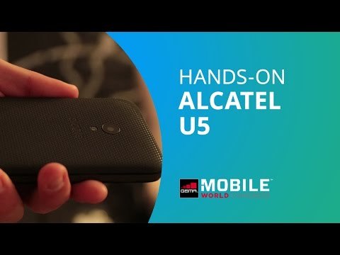 Alcatel U5, o smartphone com filtros à la Snapchat [Hands-on MWC 2017]