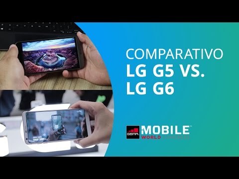 LG G5 vs LG G6 [Comparativo - MWC 2017]