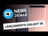 Lançamento do Galaxy S8; Fim da TV analógica; transplante de cabeça e   [CTNews]