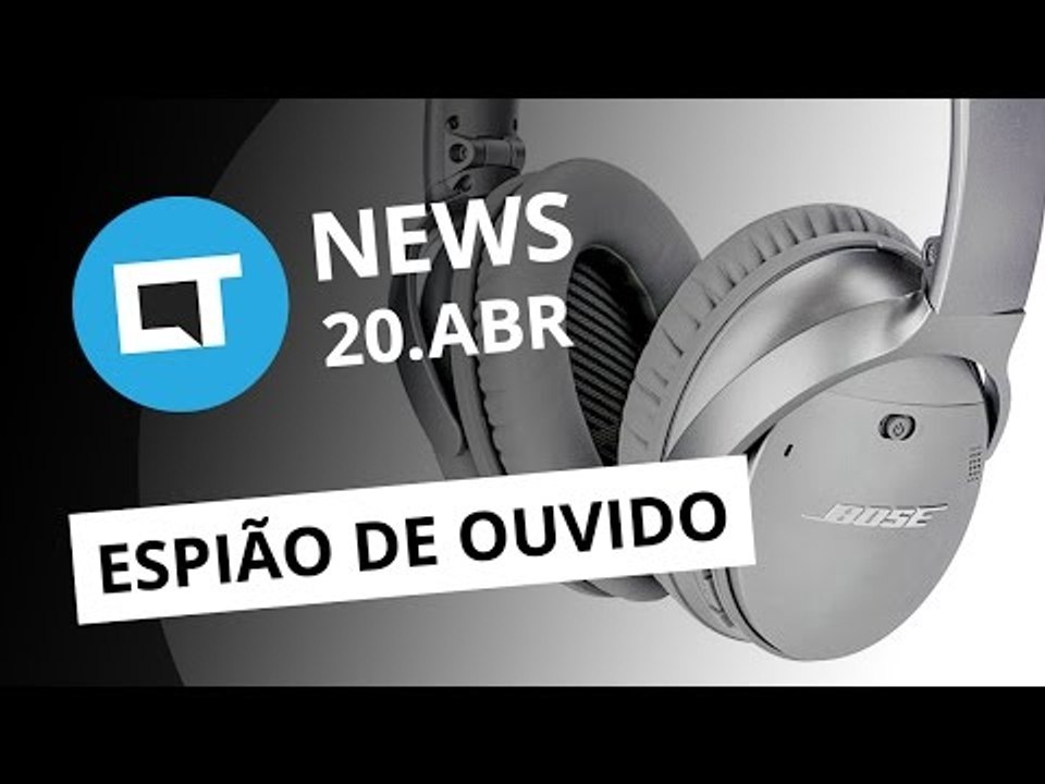 Espionagem via fones; Xiaomi Mi MIX 2; multas viram créditos em app [CTNews]