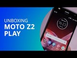 Moto Z2 Play [Unboxing] - Canaltech