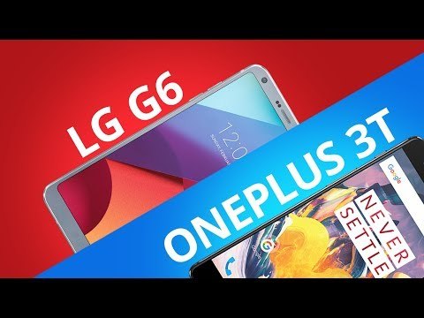 LG G6 vs OnePlus 3T [Comparativo]